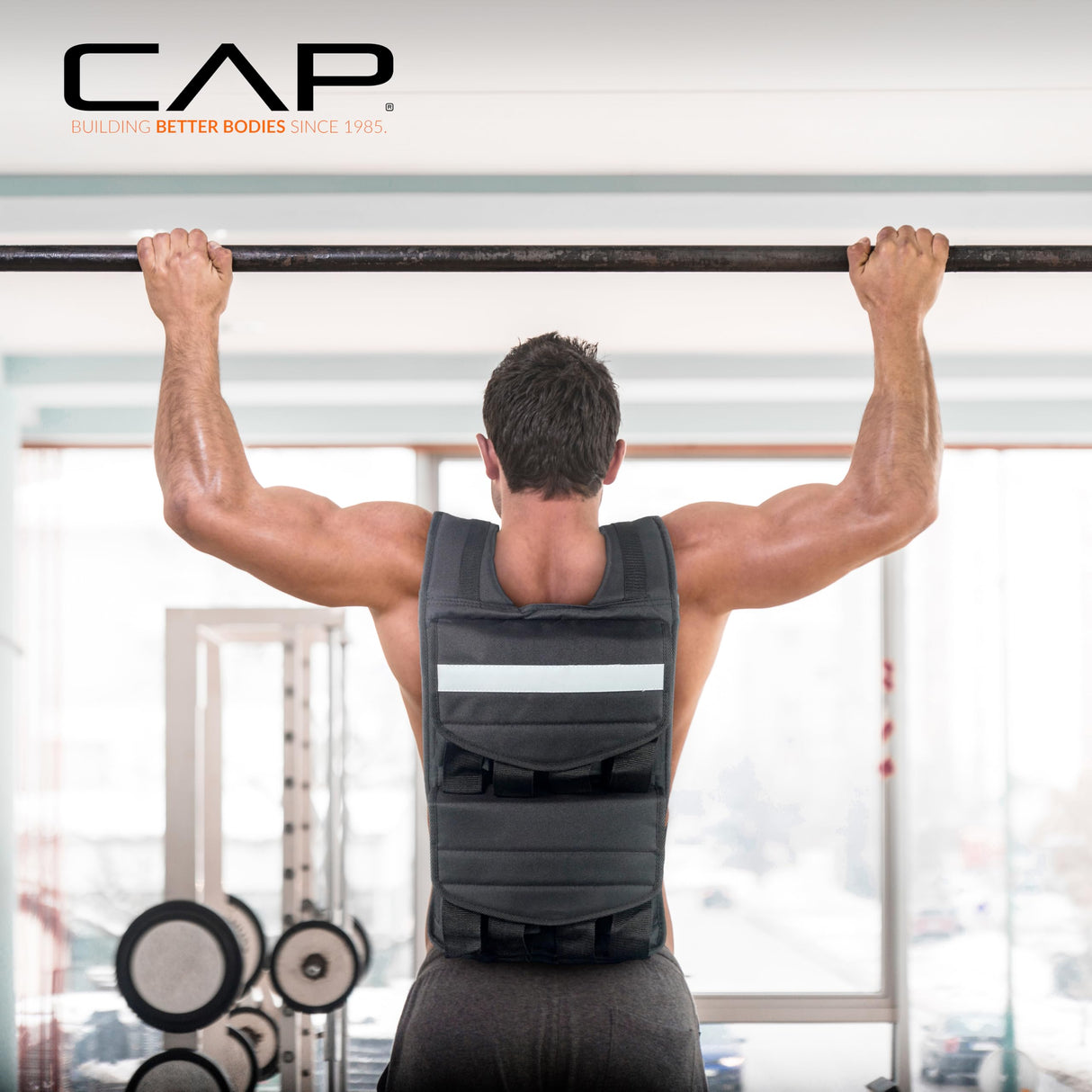 CAP Barbell Adjustable Weighted Vest, 60 lb