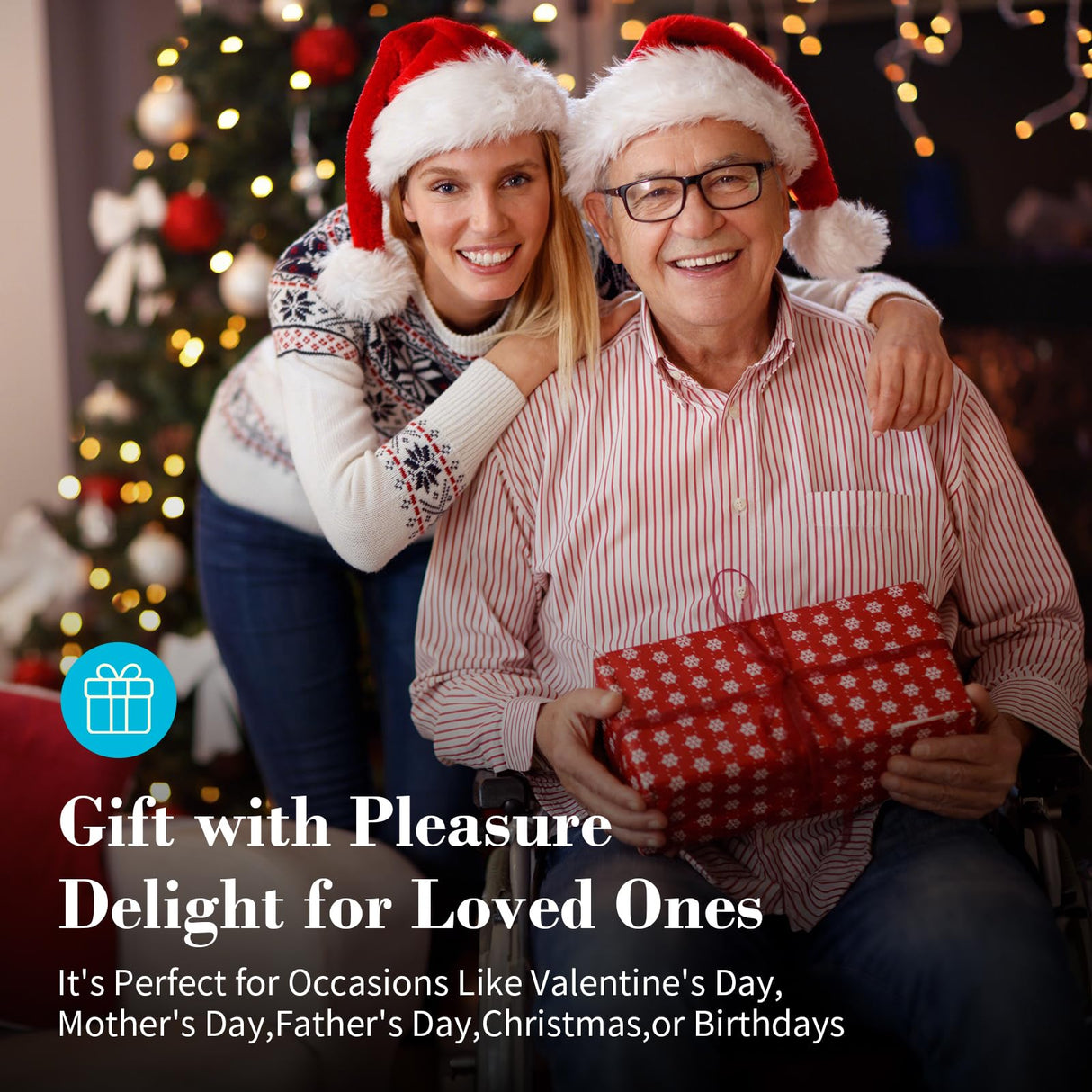 CuPiLo Shiatsu Neck Massager with Heat - FSA or HSA Eligible,Ideal Gifts for Her,Him,4D Cordless Deep Tissue Kneading Massage for Pain Relief,Rechargeable Massage for Neck,Shoulder,Traps and Back