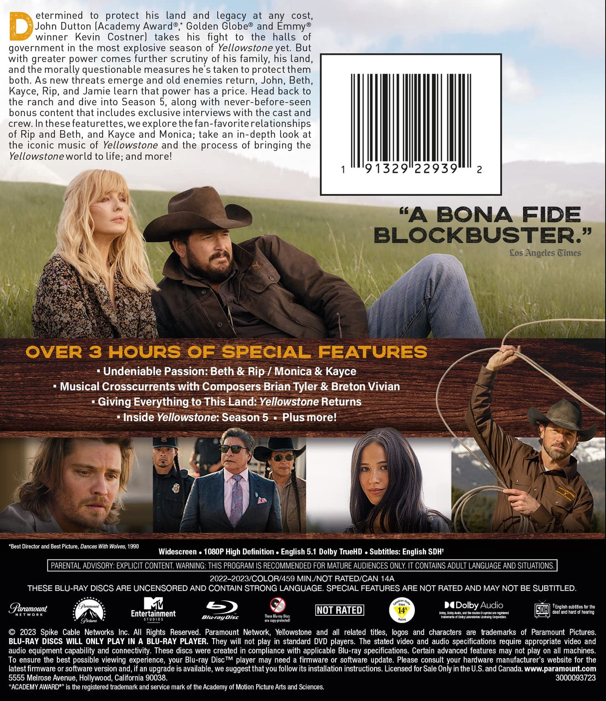 YELLOWSTONE: SEASON FIVE, PART 1