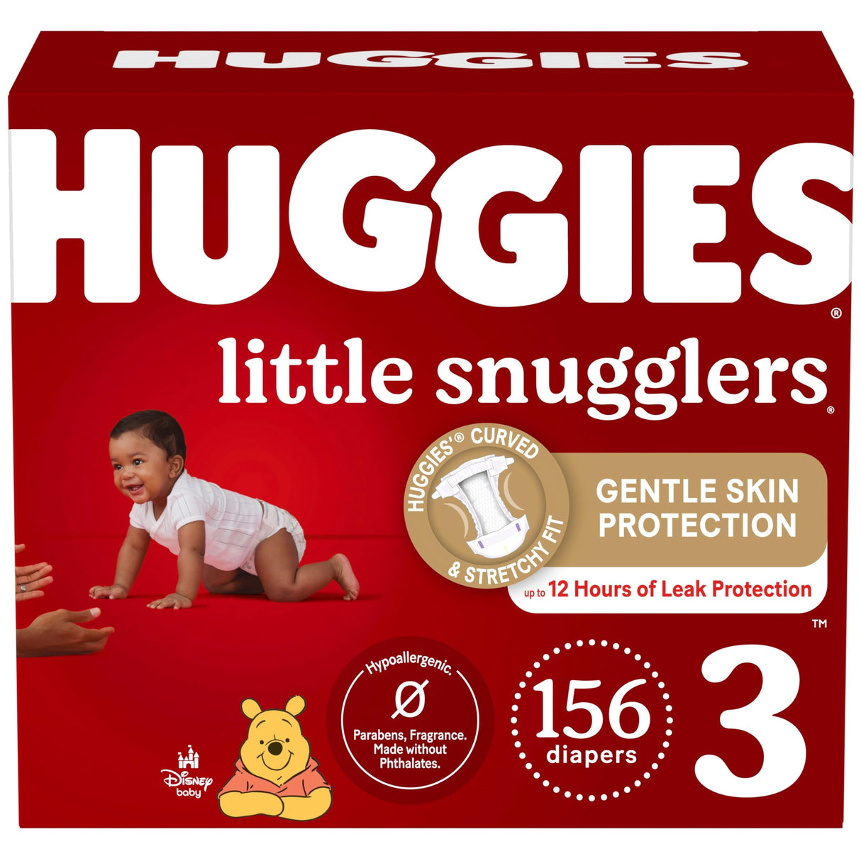 Huggies Little Snugglers Baby Diapers, Size 1, 96 Ct