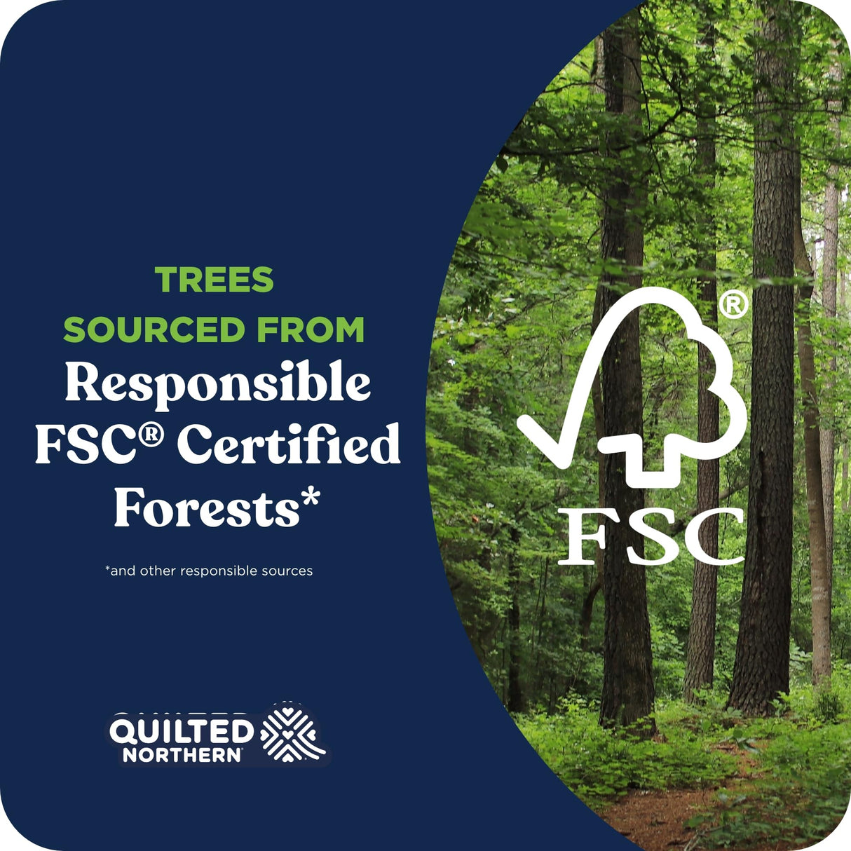 Quilted Northern Ultra Soft & Strong Toilet Paper, 32 Mega Rolls = 128 Regular Rolls, 5X Stronger*, Premium Soft Toilet Tissue with Recyclable Paper Packaging