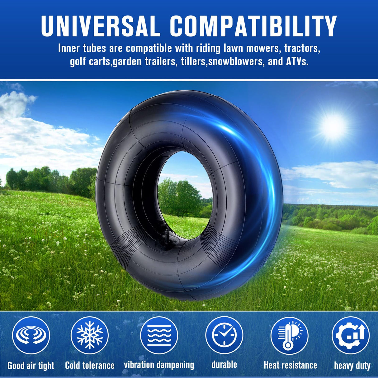 20x10-8,20x8-8,20x10.00-8,20x8.00-8 Premium Replacement Tire Inner Tubes(2 Packs),for Riding Mower Lawn Tractor Snow Blower Golf Cart Garden Trailer,with TR13 Straight Valve Stem, by NAKAO
