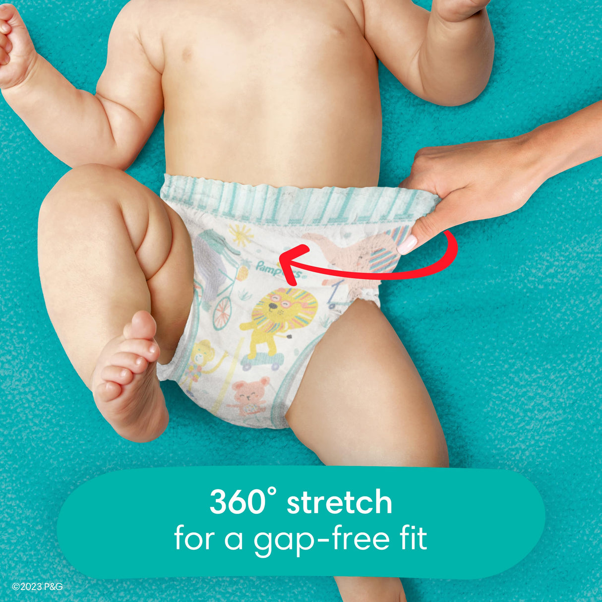 Pampers Diapers - Cruisers 360 - Size 6, 48 Count, Babyproof up to 100% Leakproof Pull-On Diaper