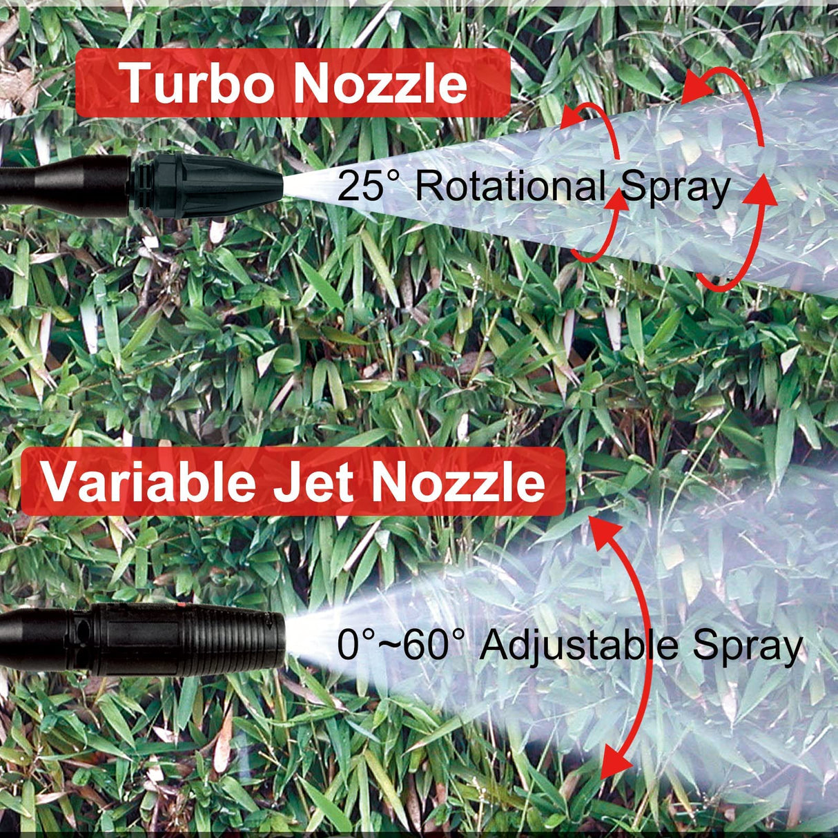 Bear Force High Pressure Water Spray Gun Wand Nozzle, Replacement Pressure Washer Gun Compatible with Portland Pulsar Powerwasher TaskForce TaskMaster ShopForce Electric Pressure Washers