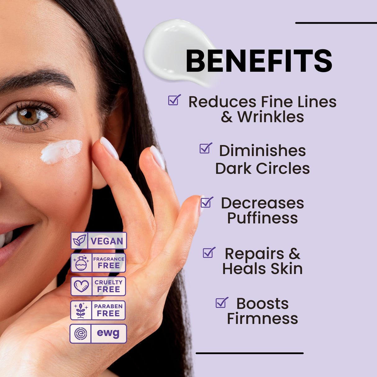 Excuse My Frank Bakuchiol Age Defense Eyecream, Korean Eye Cream, Gentle Cream, Natural Retinol, Dark Circles Puffiness & Firming, Anti Aging, Wrinkle Care, Fragrance Free, Vegan1.01fl oz