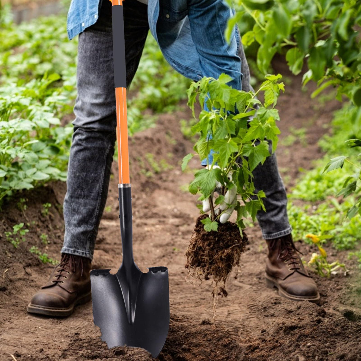 Heavy Duty Garden Shovel