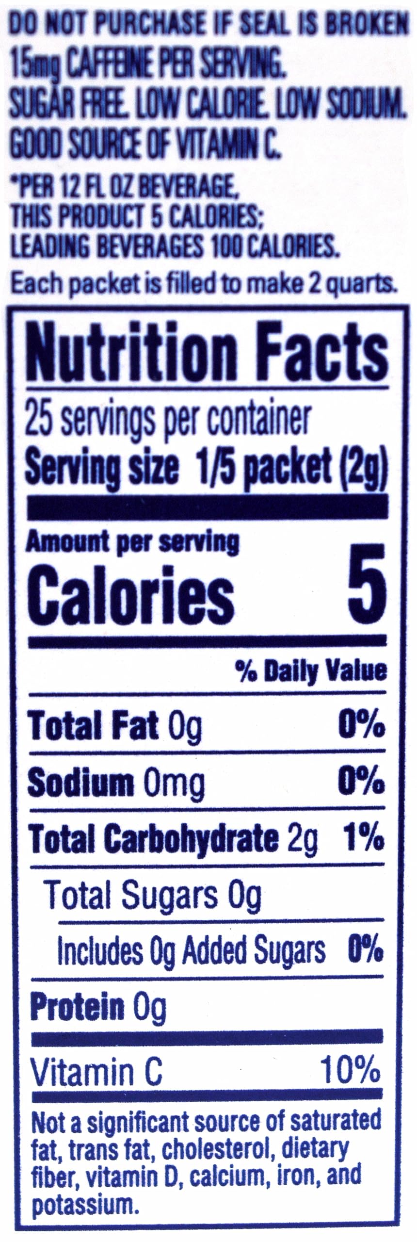 Crystal Light Green Tea Peach Mango Drink Mix (Makes 10-Quarts), 1.85-Ounce Canister (Pack of 4)