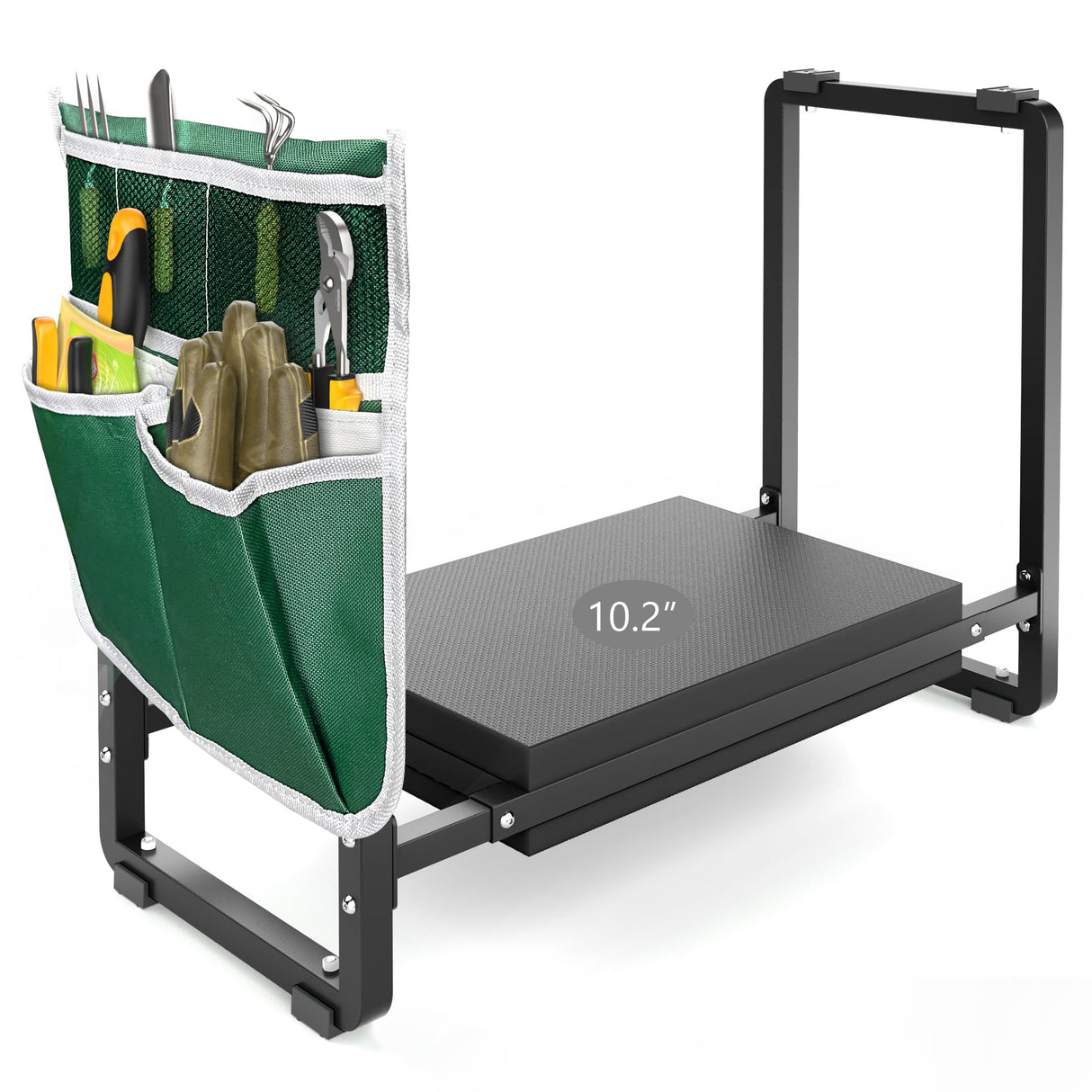 Garden Kneeler and Seat, 10.2" Wider Heavy Duty Thick for Kneeling and Seat