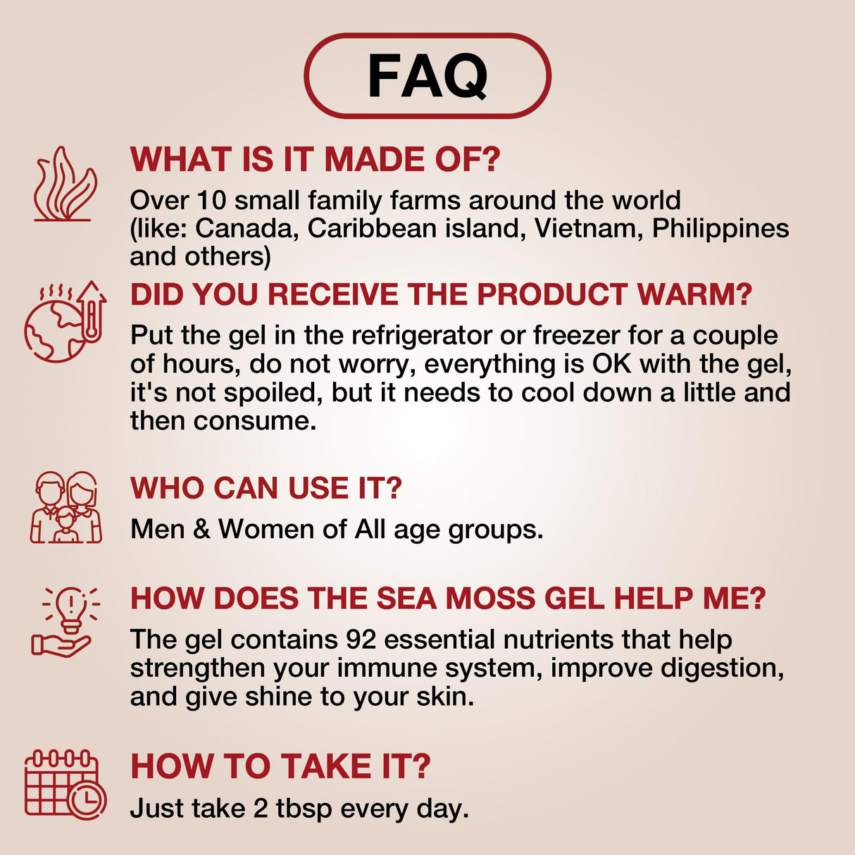 2 Pack TrueSeaMoss Wildcrafted Irish Sea Moss Gel - Made with Dried Seaweed & Fresh Sea Vegetables, Seamoss - Made in USA (Mango/Pineapple)