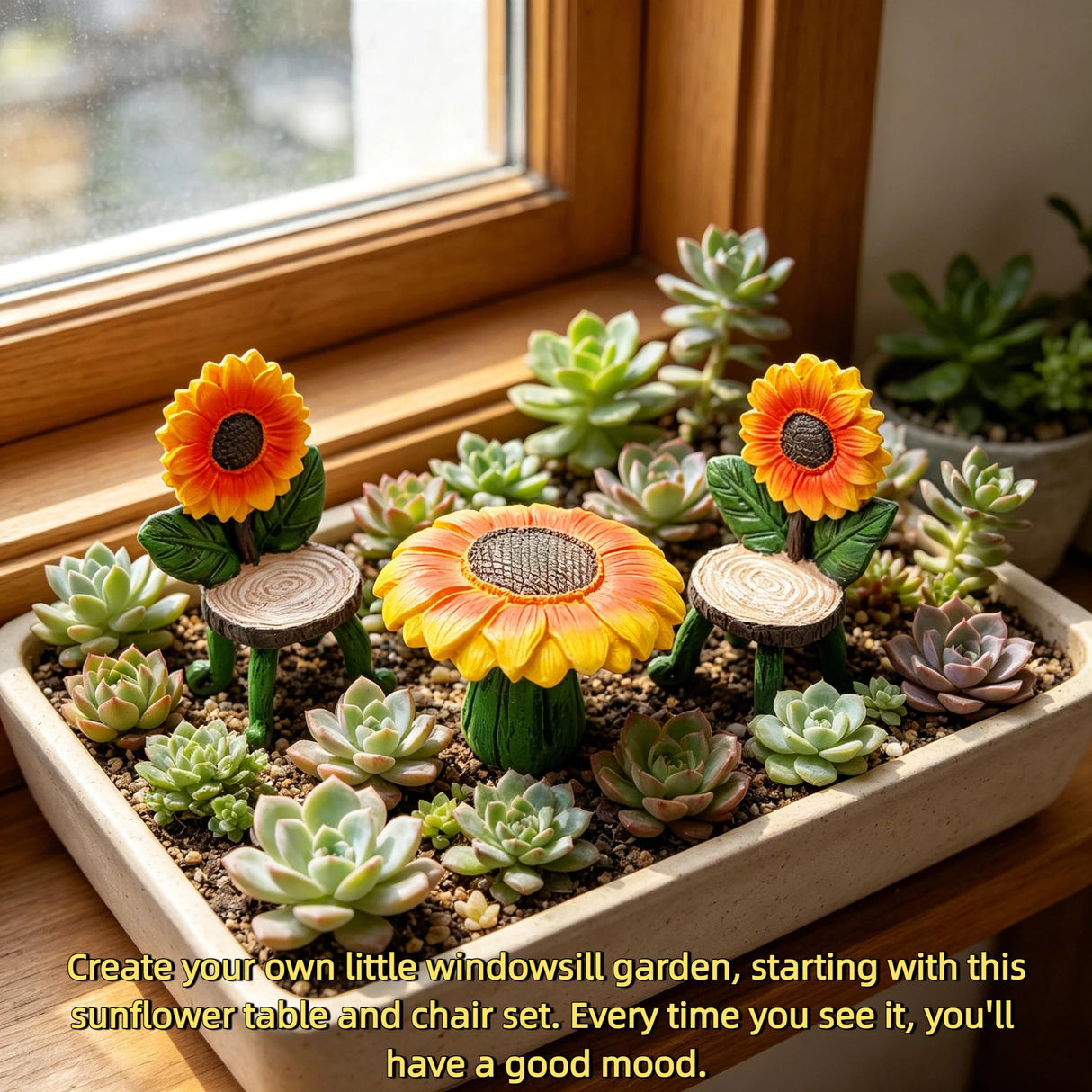 Fairy Garden Accessories,FHNQRQN,Fairy Garden Accessories Outdoor,Fairy Garden,mini Furniture,Miniature Furniture,Fairy Garden Decor,Fairy House Accessories,mini Bench,Miniature Fairy Garden 002