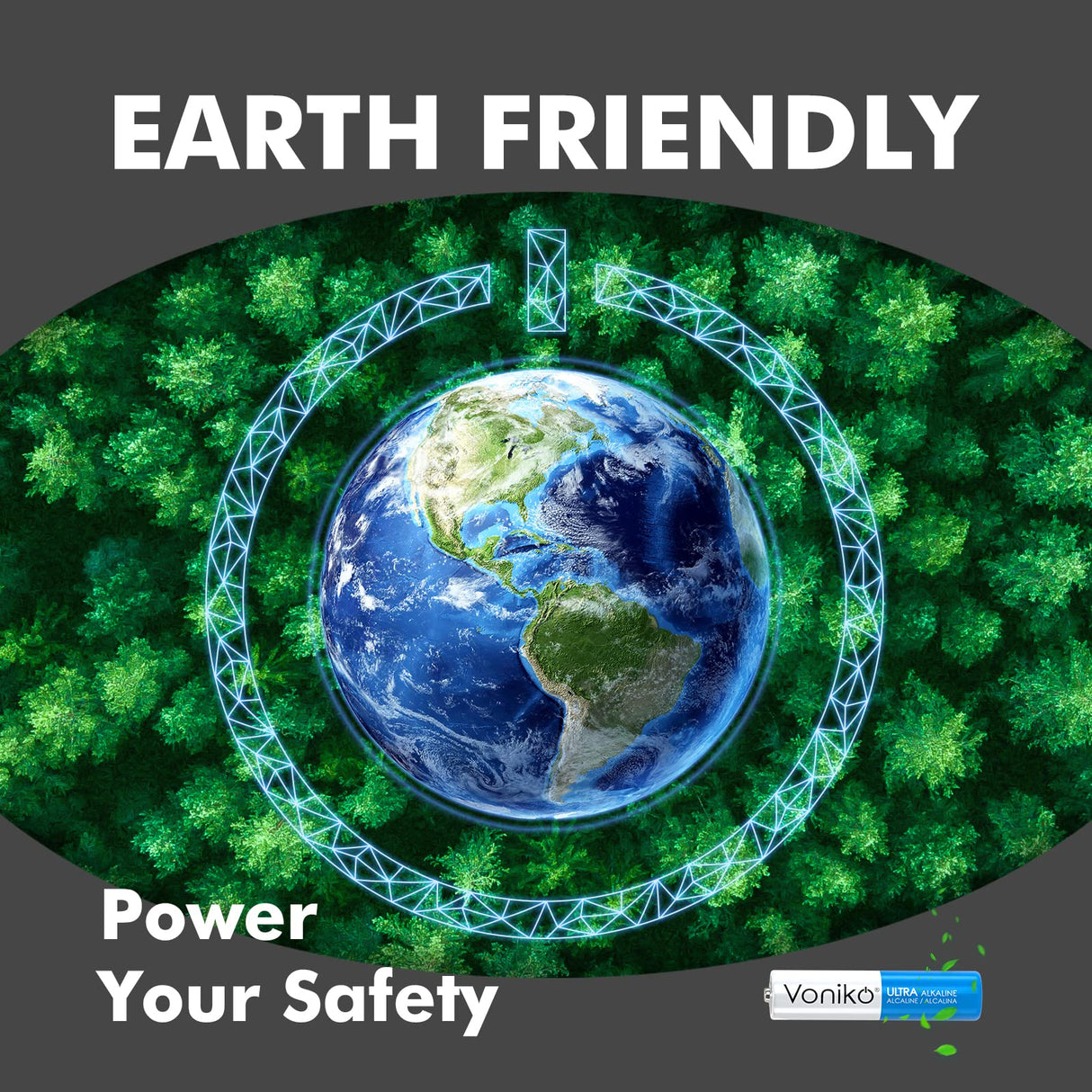 Voniko - Premium Grade AA Batteries - (200 Pack) - Alkaline Double A Battery - Ultra Long-Lasting, Leakproof 1.5v Batteries - 10-Year Shelf Life