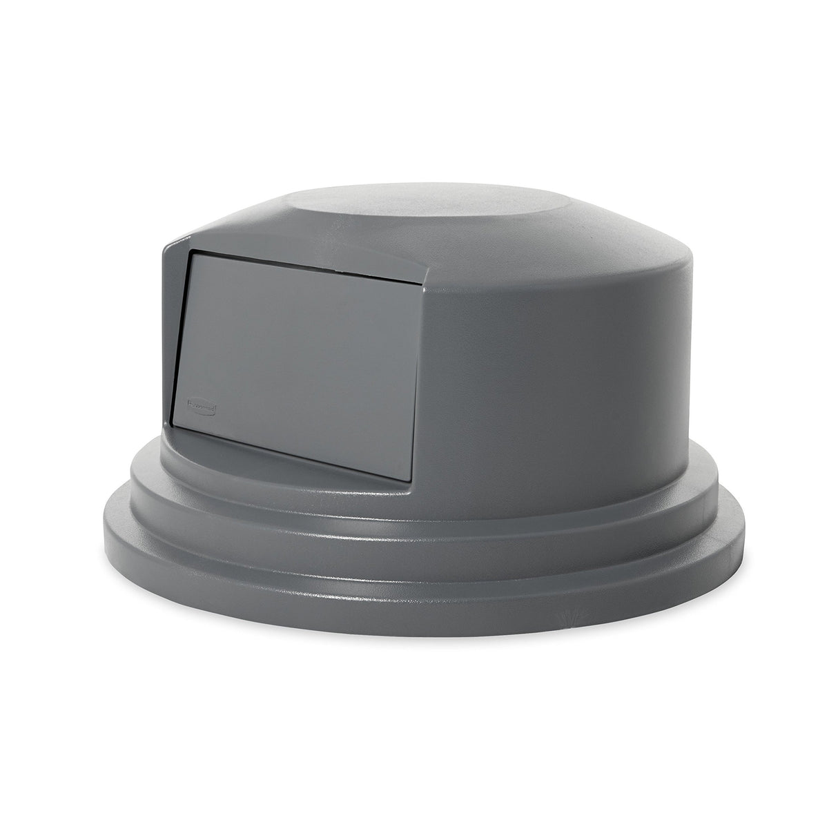 Rubbermaid Commercial Products BRUTE Trash Can Dome Lid, Gray, 55-Gallon, Compatible with the Rubbermaid 55-Gallon Garbage Bins