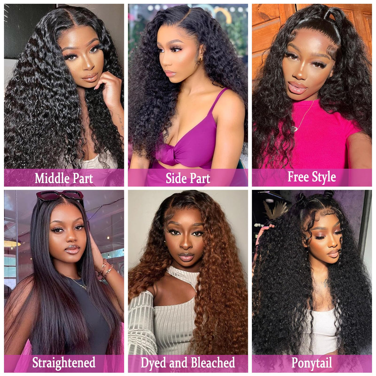 28 Inch 13X6 Deep Wave Lace Front Wigs Human Hair Pre Plucked 200% Density HD Lace Frontal Wigs for Women Curly Human Hair Wig Wet And Wavy HD Lace Front Wigs Pre Plucked