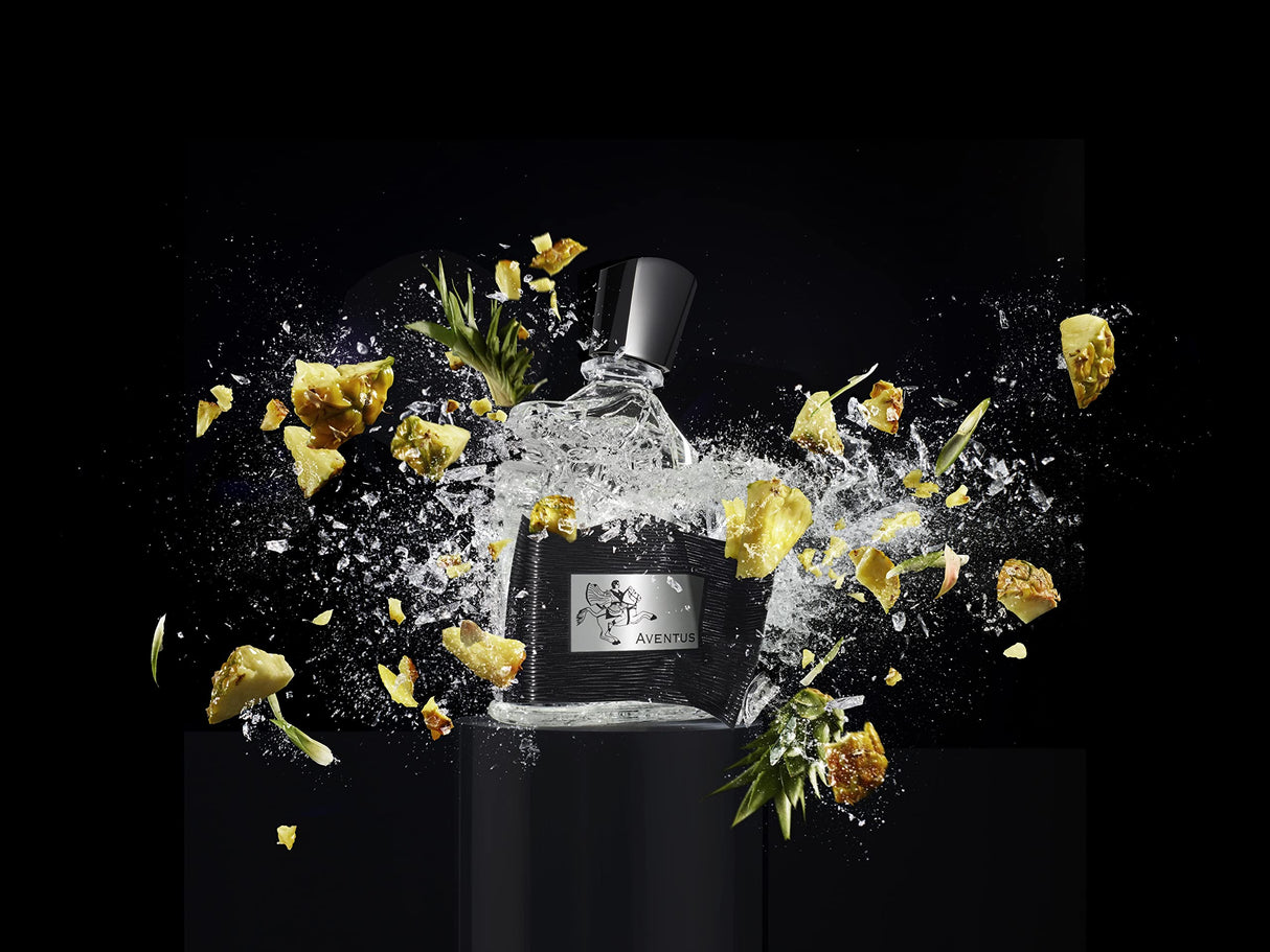 Creed Aventus Cologne, Men's Luxury Cologne, Dry Woods, Fresh & Citrus Fruity Fragrance, 100 ML