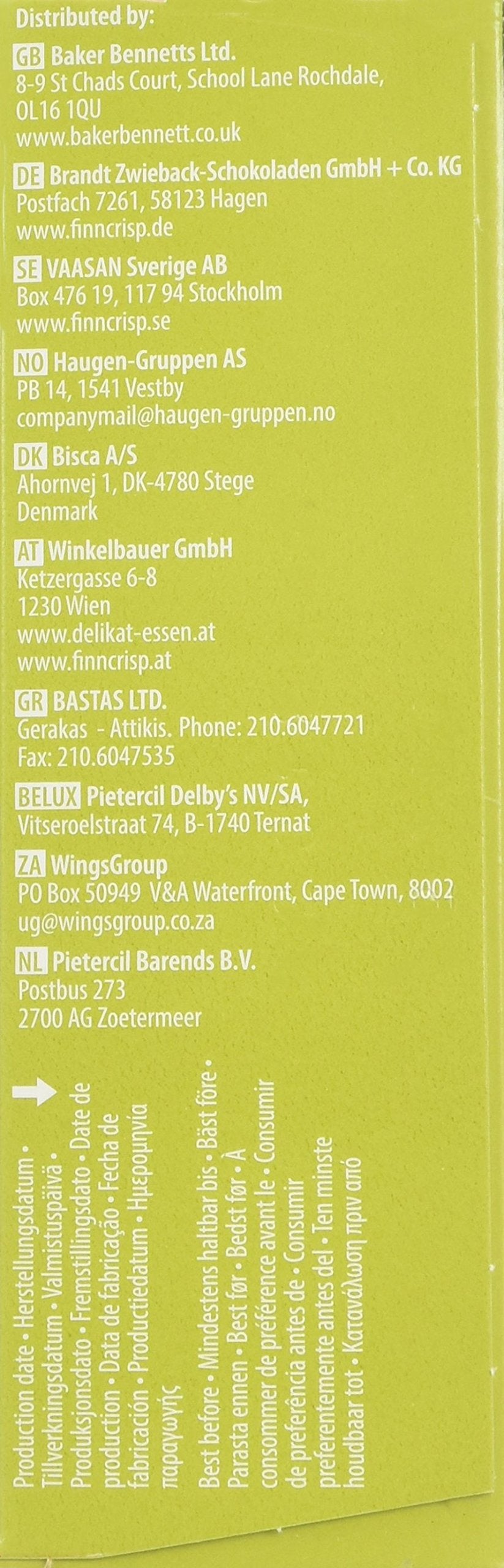 Finn Crisp Biscote Pan Thin Multigrain - 175 g