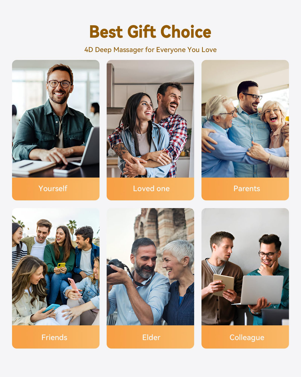 KNQZE Shiatsu Neck and Back Massager with Heat, Neck and Shoulder Massager, 4D Deep Tissue Kneading Massage Pillow for Shoulder, Back, Leg Muscle Pain Relief, Gifts for Mom Woman, Not Cordless