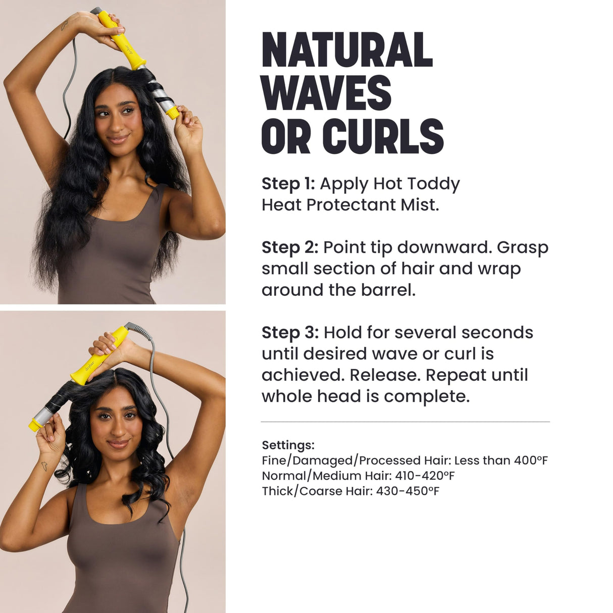 Drybar The Wrap Party Curling & Styling Wand
