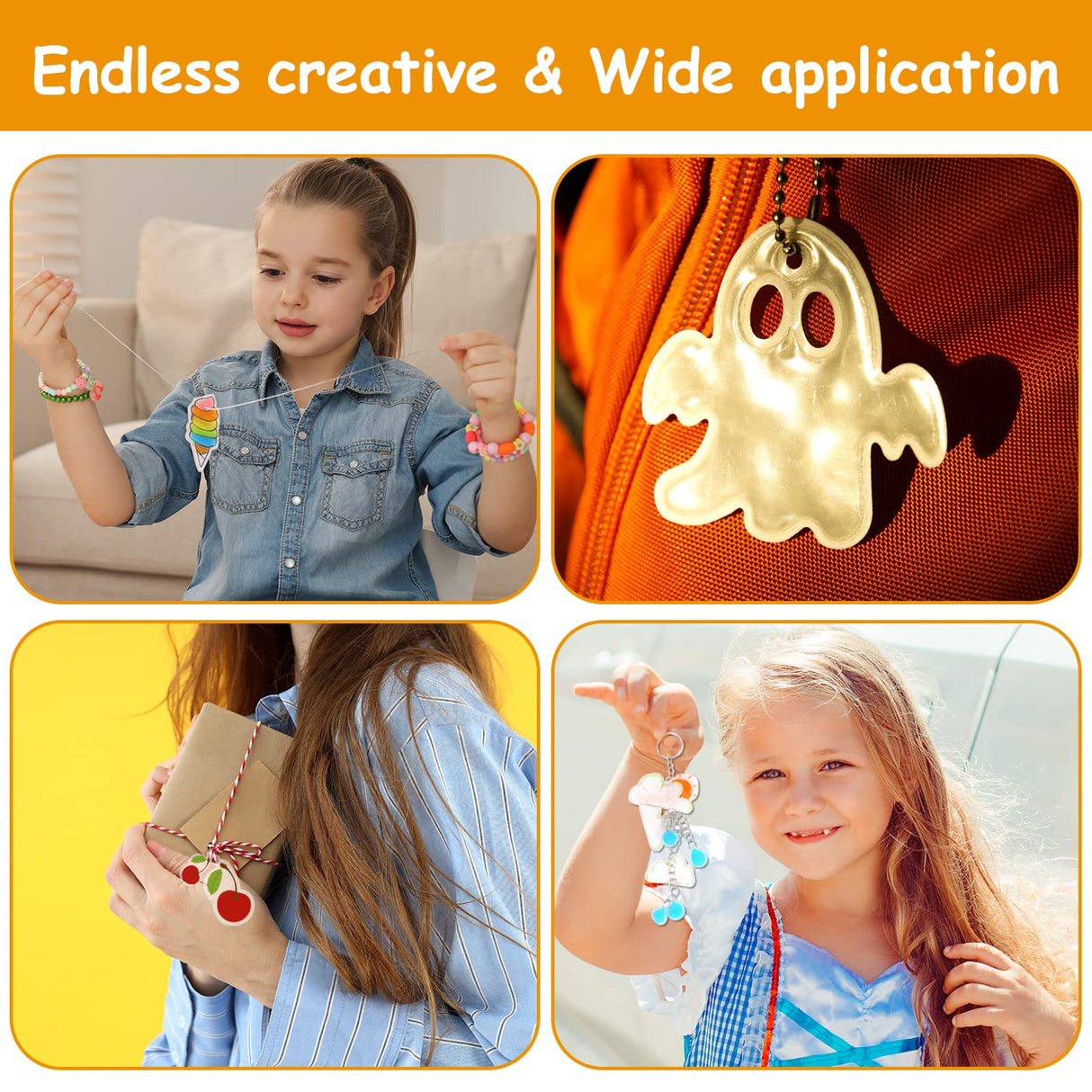 Csyidio 20 Pieces Printable Shrink Plastic Sheets, Shrink Films Papers for Mother's Day, Thanksgiving, Christmas Presents, Kids Creative Craft Projects, 11.6 x 8.2 inches