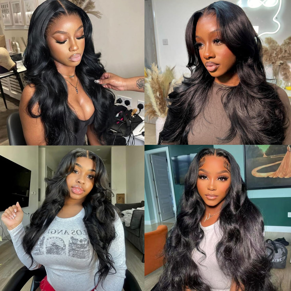 beautkol V Part Wig Human Hair Body Wave Upgrade U Part Human Hair Wig With Clips Brazilian Virgin 100% Human Hair VPart Wigs Human Hair For Black Women Glueless Beginner Friendly Body Wave 18Inch