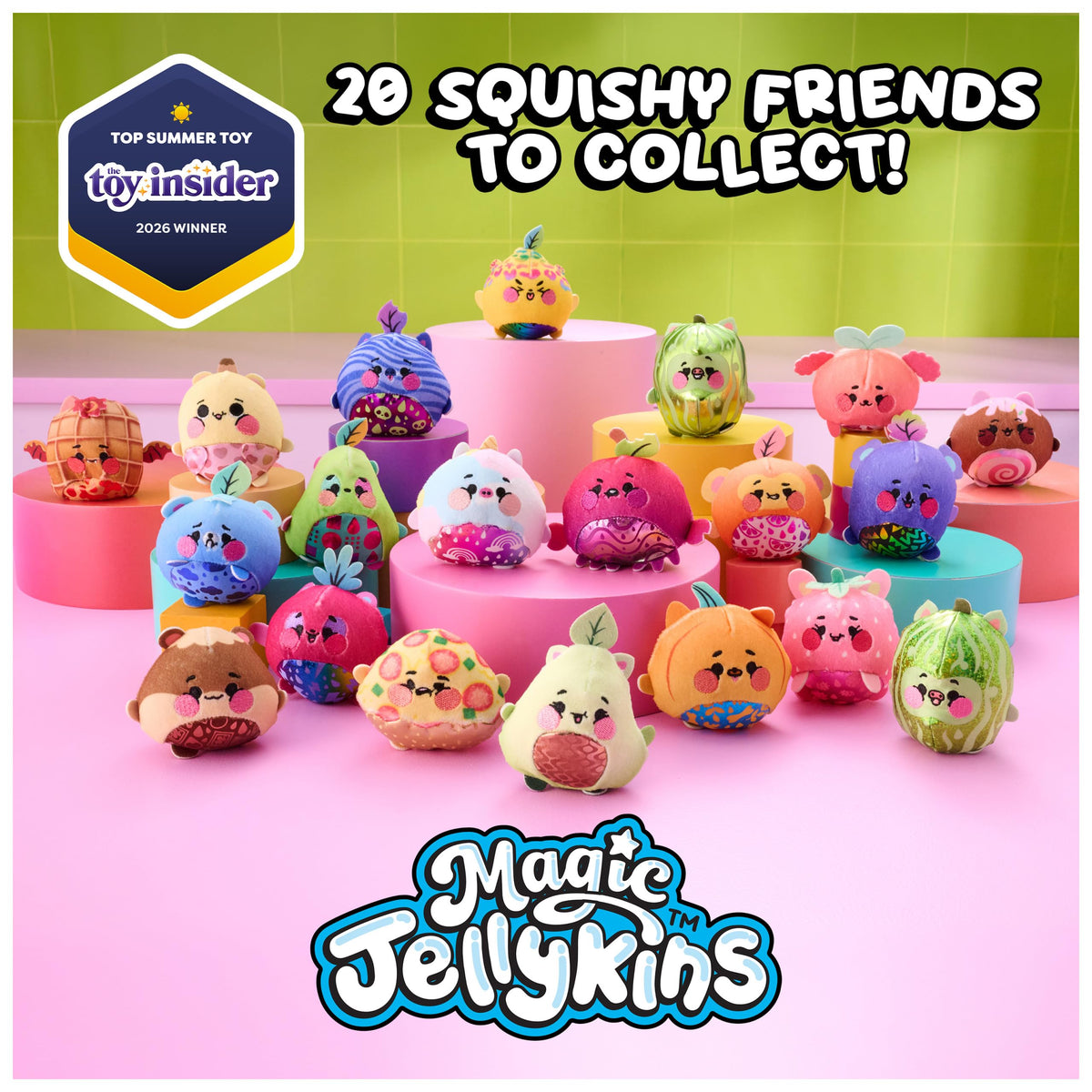 Magic Jellykins Water-Activated 3-Inch Surprise Toys 2-Pack