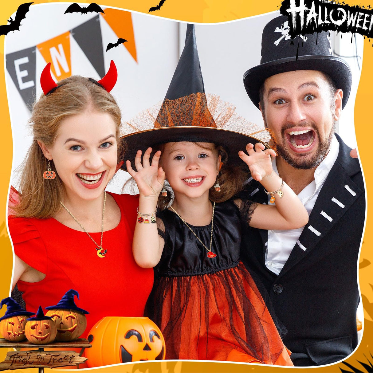 SANNIX 350Pcs Holiday Charm, Mixed Fall Thanksgiving Halloween Christmas Charms Jewelry Bangle Pendants for Bracelet Necklaces Earrings Making Supplies