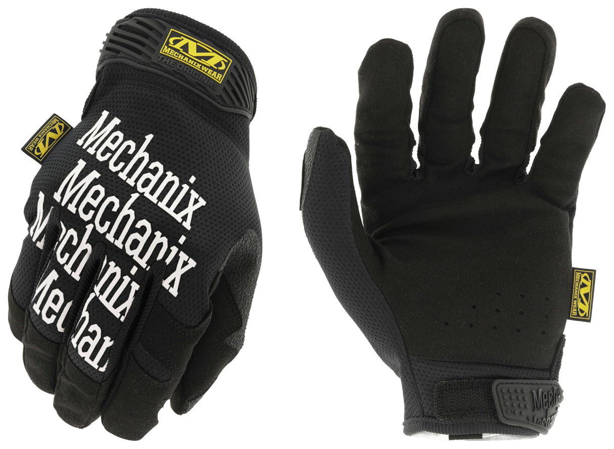 Mechanix Wear Original Work Gloves - Multi-Purpose Outdoor Work Gloves - Secure Fit - Durable & Machine Washable - Breathable & Comfortable - X-Large - Black