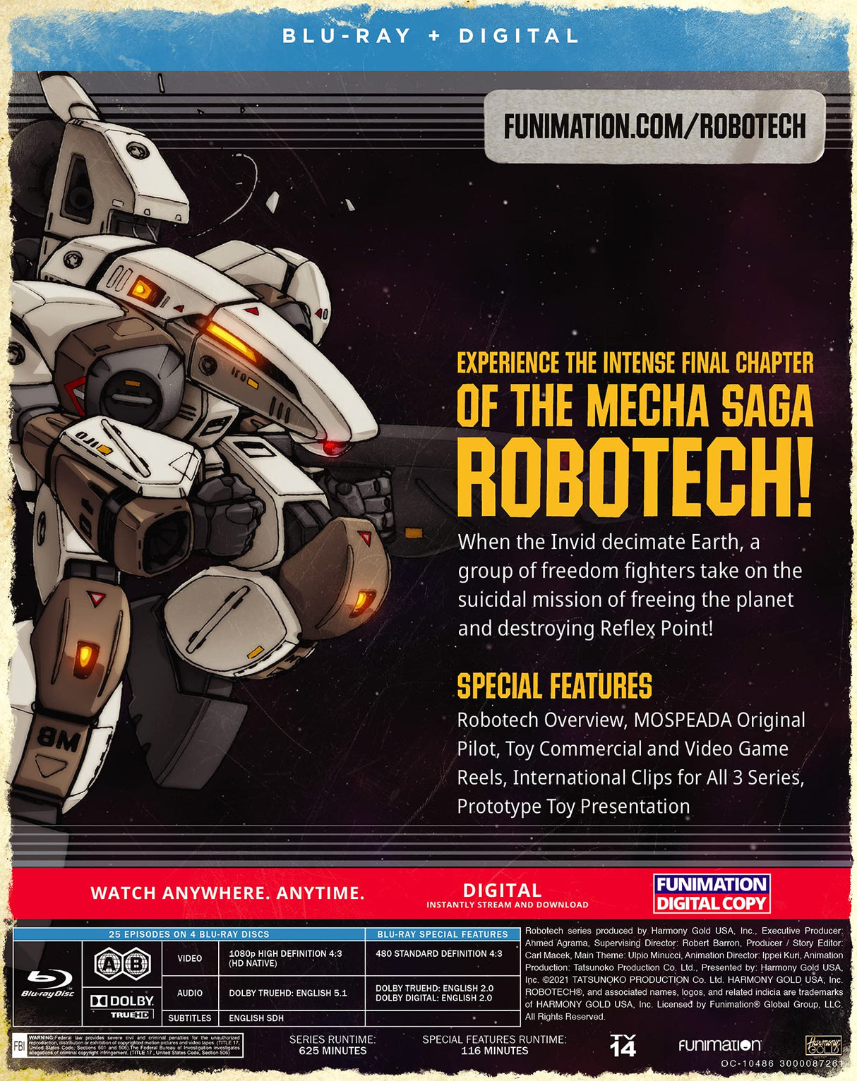 RoboTech: Part 3 - The New Generation - Blu-ray + Digital