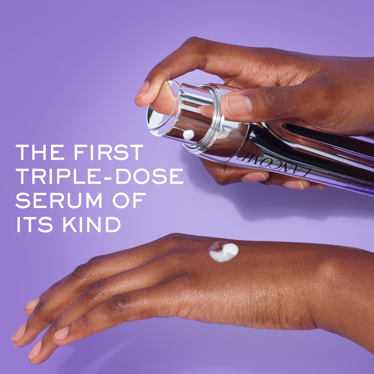 Lancôme Rénergie H.C.F. Triple Serum - Hyaluronic Acid Serum for Visible Correction of Anti Aging Signs & Dark Spots - With Vitamin C+, Niacinamide & Ferulic Acid - 0.67 Fl Oz