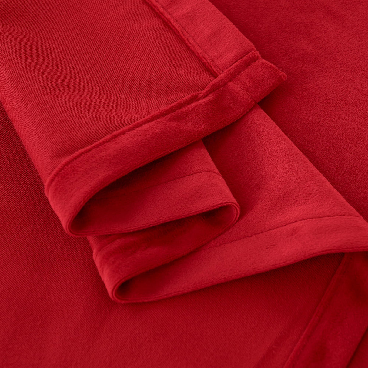 YoungsTex Red Velvet Curtains 84 Inch Length 2 Panels for Living Room, Thermal Insulated Drapes with Gommet Blackout Window Treatments Christmas Decor for Dining Bedroom, 52 X 84 Inch