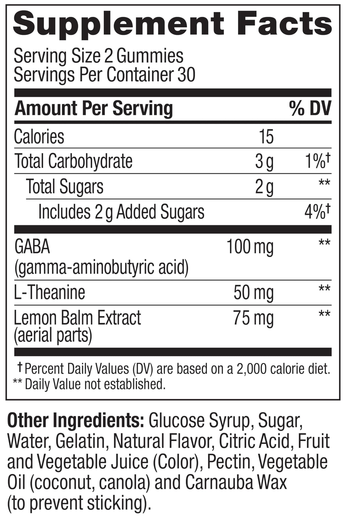 OLLY Goodbye Stress Gummy, GABA, L-Theanine, Lemon Balm, Stress Relief Supplement, Berry - 60 Count