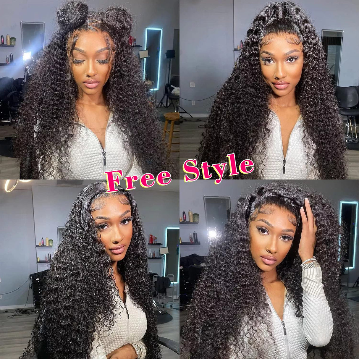 30 Inch Lace Front Wig Human Hair for Black Women 180% Density HD Transparent 13x4 Deep Wave Lace Front Wigs Human Hair Pre Plucked Wet and Wavy Brazilian Curly Glueless Lace Frontal Wigs (30Inch)