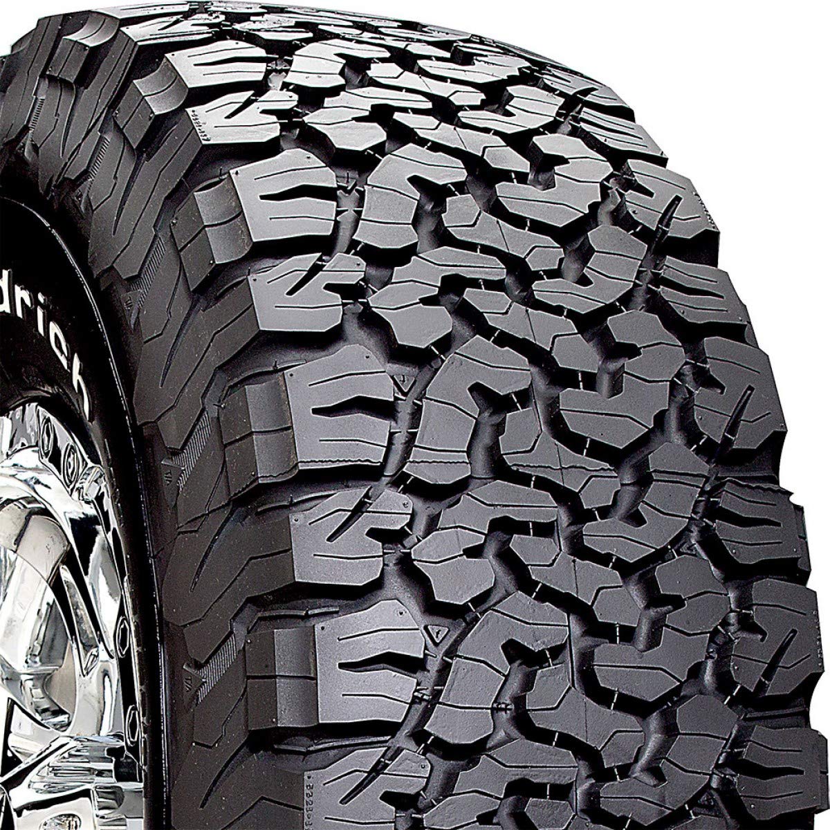 BFGoodrich All Terrain T/A KO2 Radial Car Tire for Light Trucks, SUVs, and Crossovers,LT285/75R17/E 121/118S