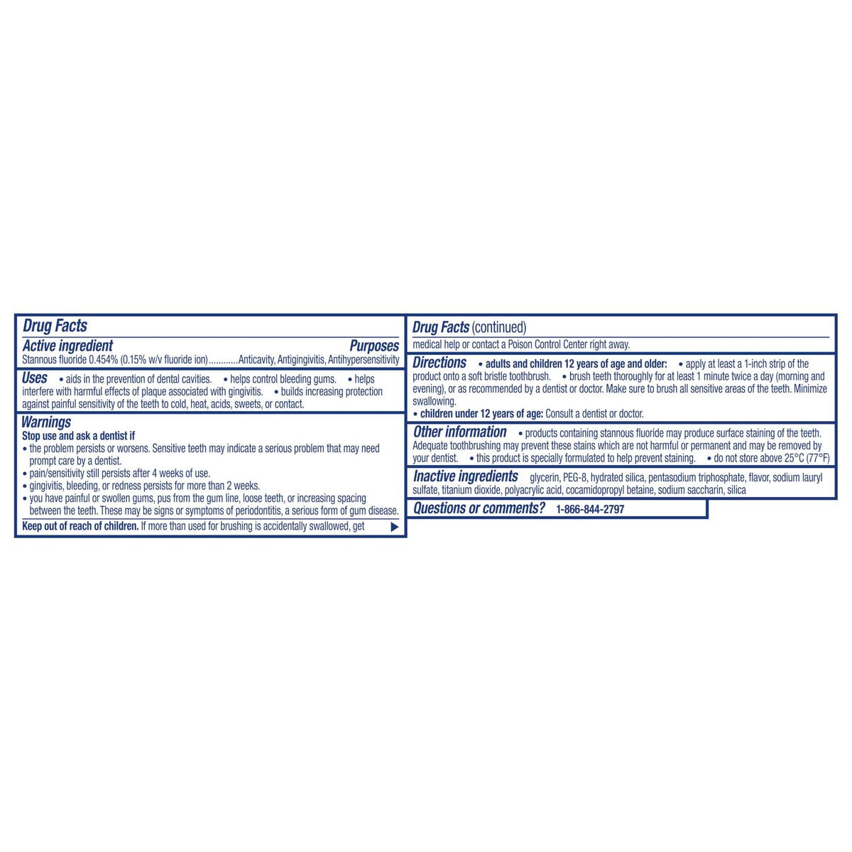 Sensodyne Sensitivity Gum and Enamel Toothpaste, 3.4 Ounces x 3