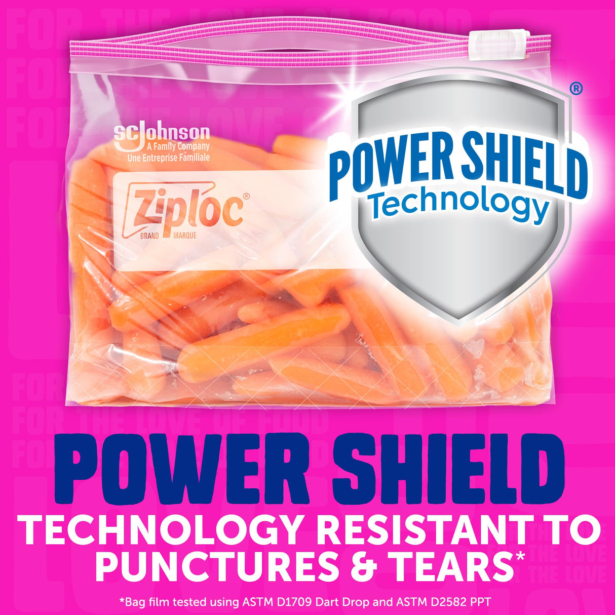Ziploc Gallon Food Storage Slider Bags, Power Shield Technology for More Durability, 104 Bags Total