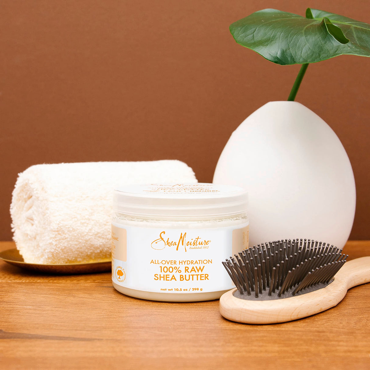SheaMoisture All-Over Hydration for Ultra-Healing for Dry Skin 100% Raw Shea Butter 11.5 oz