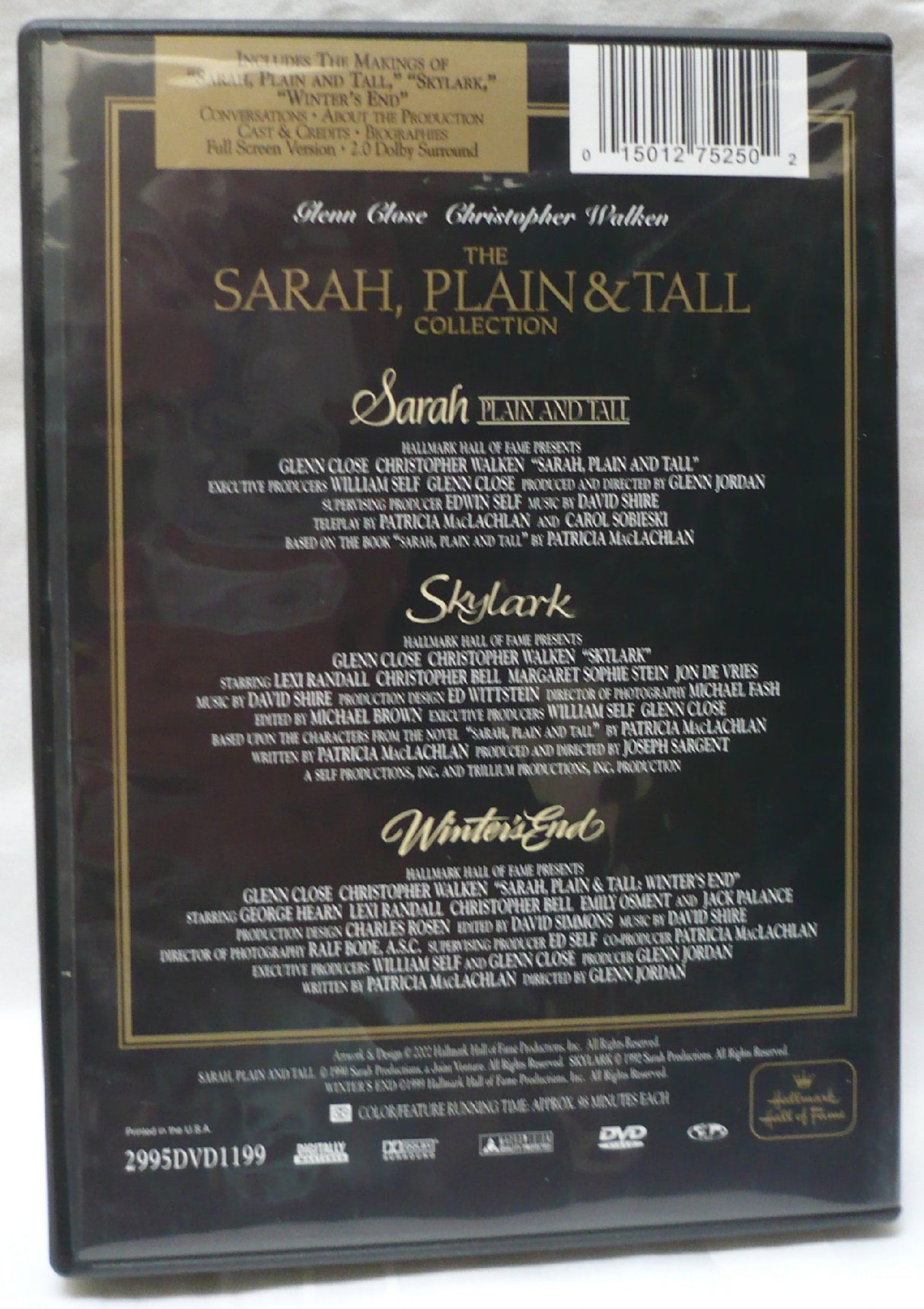Sarah, Plain & Tall Collection