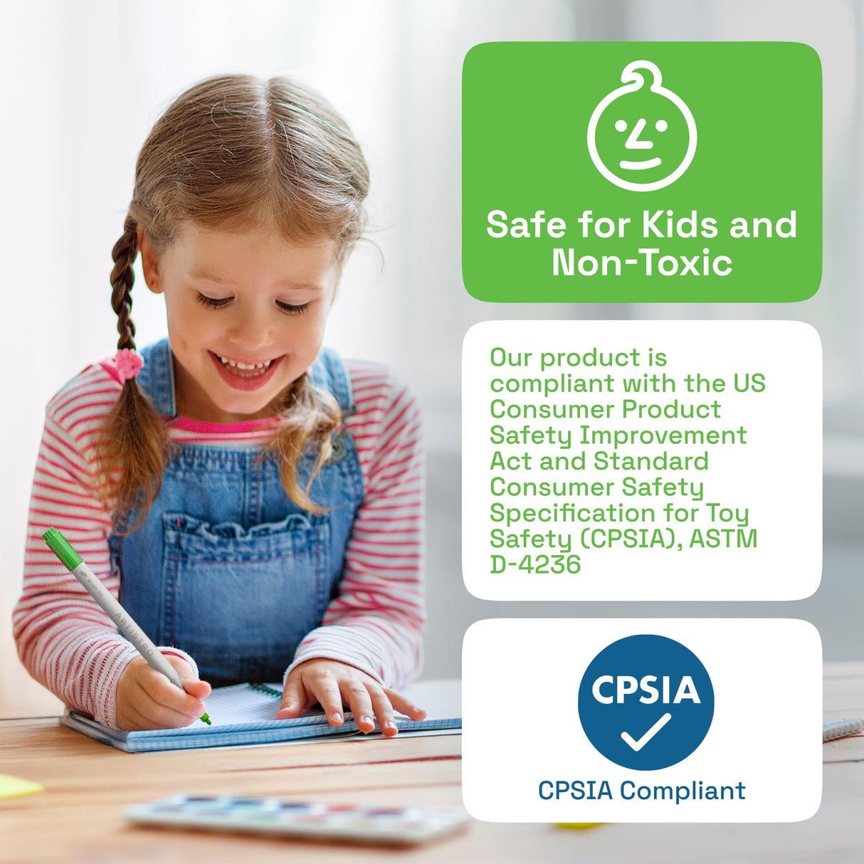 ARTISTRO 36 Dual Tip Brush + Fine Acrylic Paint Markers - Easy for All Ages & Levels Paint Pens for Fabric, Rock, Glass, DIY - Halloween Pumpkin Painting Kit, Art Supplies, Christmas Gift