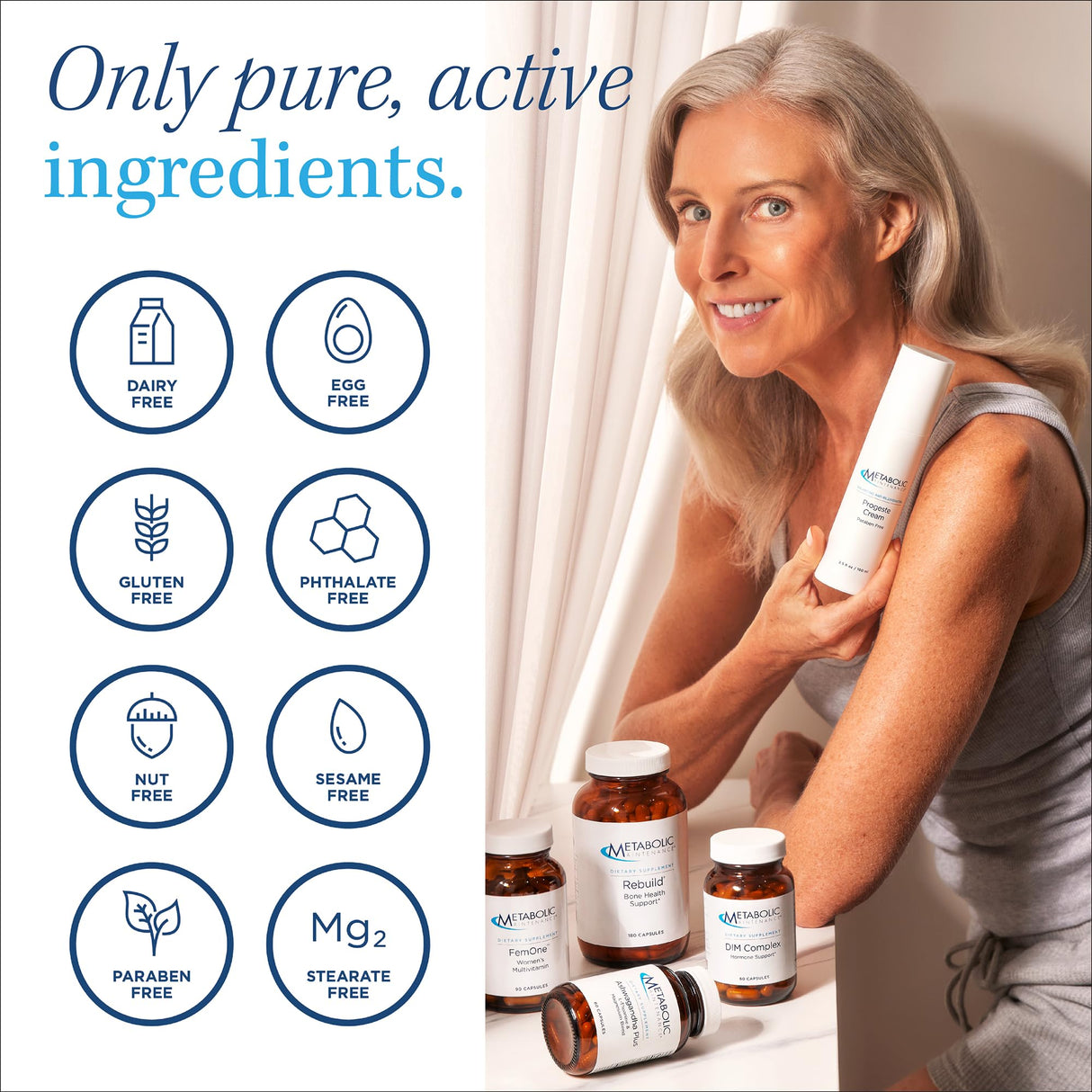 Metabolic Maintenance The Big One Multivitamin Without Iron - Iron Free Multivitamin for Women & Men with Vitamin A, C, Minerals, Methylated B Complex, Multi Vitamin - 30 Capsules