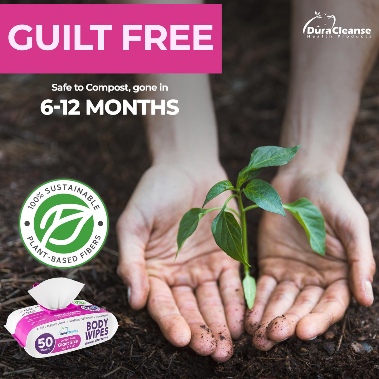 XL Body Wash Wipes for Adults Bathing No Rinse & Elderly Incontinence (4pk) - 200 Ct. + 16 Travel Bath Wipes - 9"x12" Disposable Washcloths for Adult Surgery Recovery Supplies & Elder Care Products