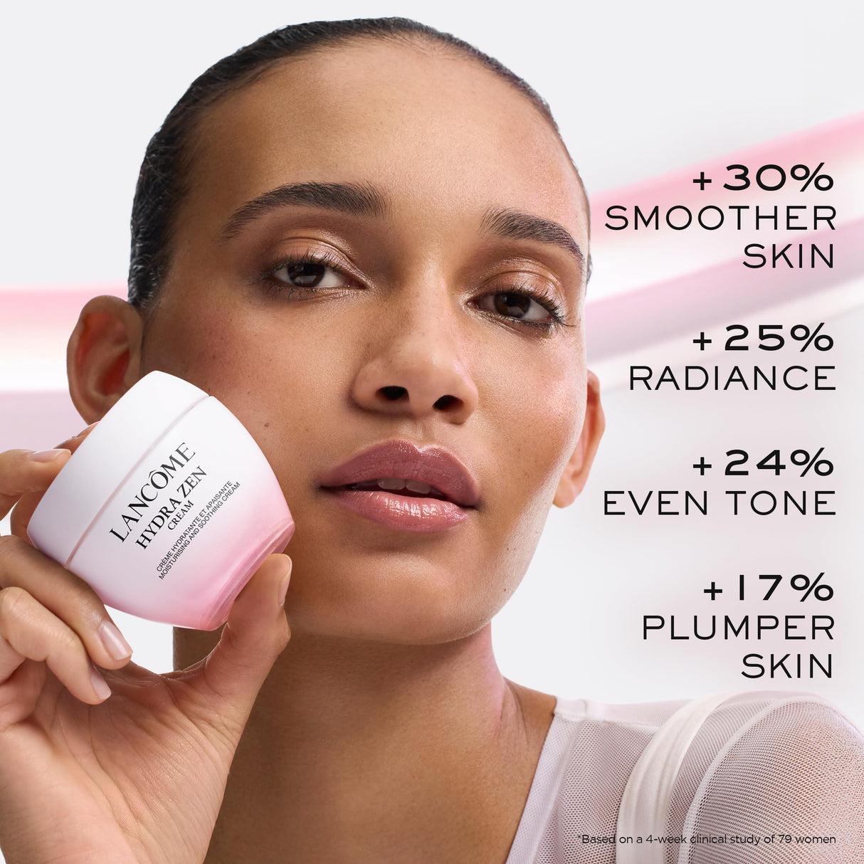 Lancôme Hydra Zen Moisturizer - Hydrating & Soothing Face Cream with Hyaluronic Acid - 2.5 Fl Oz