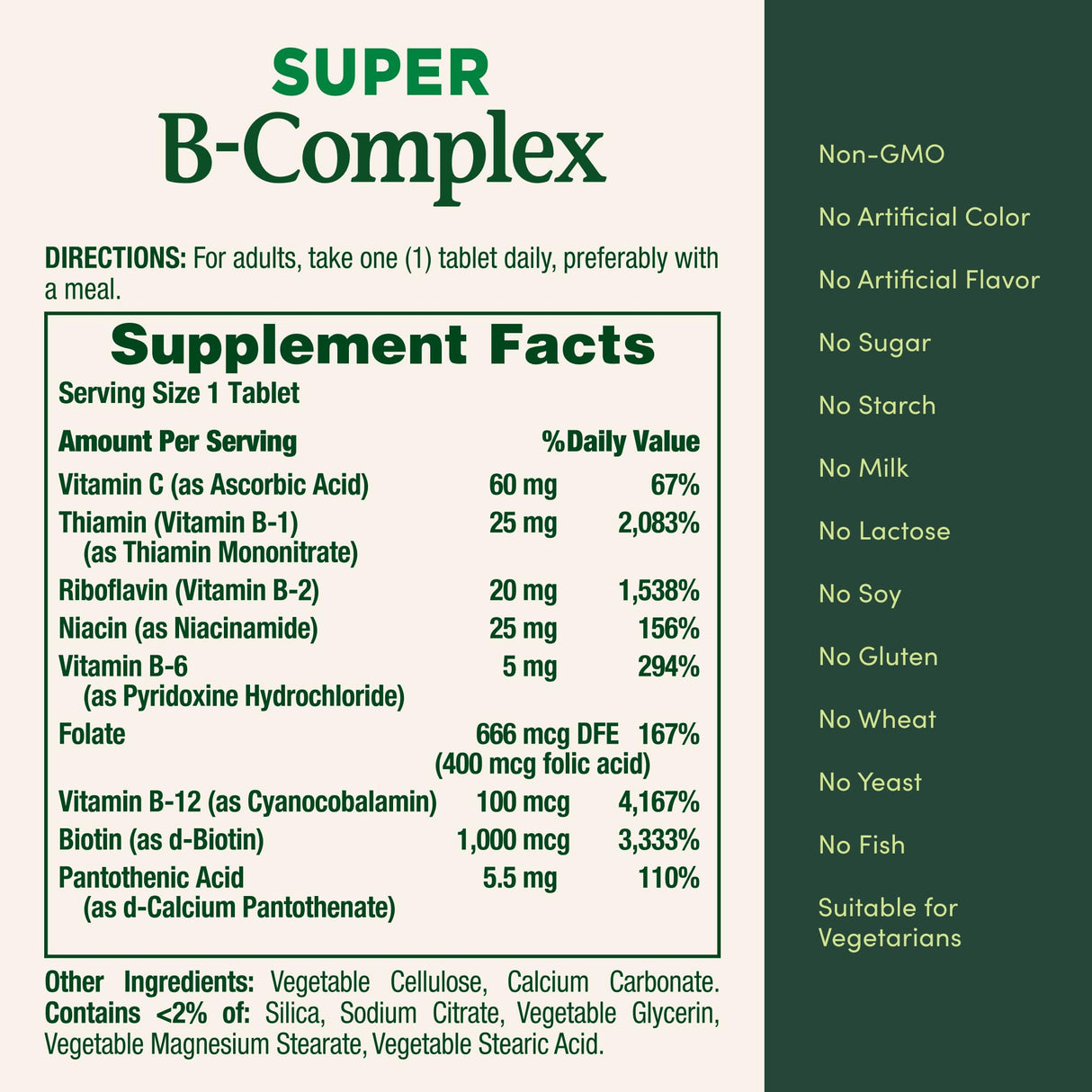 Nature's Bounty Super B Complex Vitamins with Vitamin C & Folic Acid,Vitamins for Immune & Cellular Energy Support,150 Tablets,(Pack of 3)