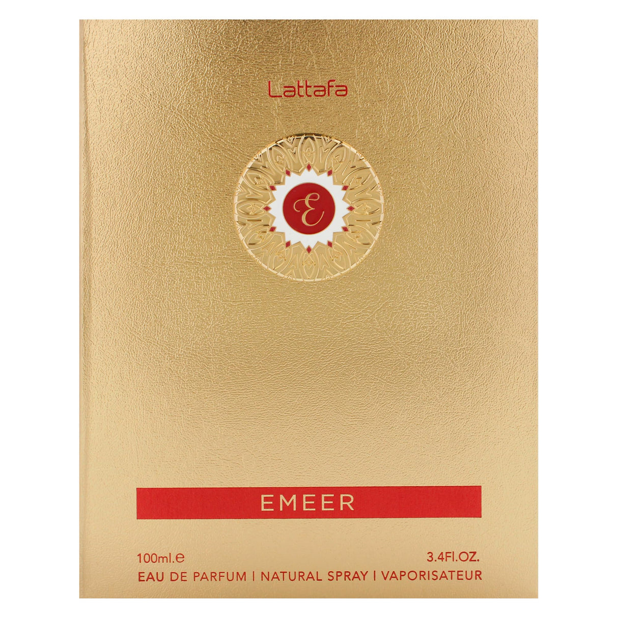 Lattafa Emeer Eau de Parfum Spray for Unisex, 3.4 Ounce