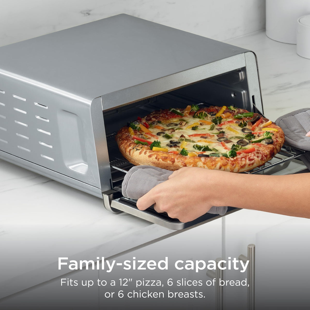 Ninja® Flip Toaster Oven & Air Fryer, Large Capacity, Stainless, SP151