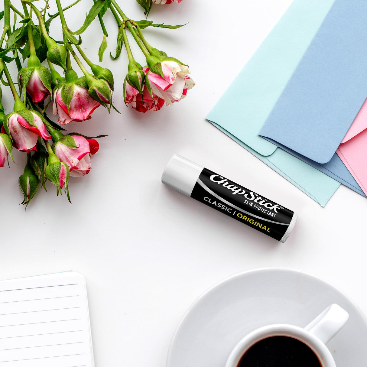 ChapStick Bulk Lip Balm, Classic Original 24-Count – Lip Moisturizer for Dry Lips, 0.15 Ea