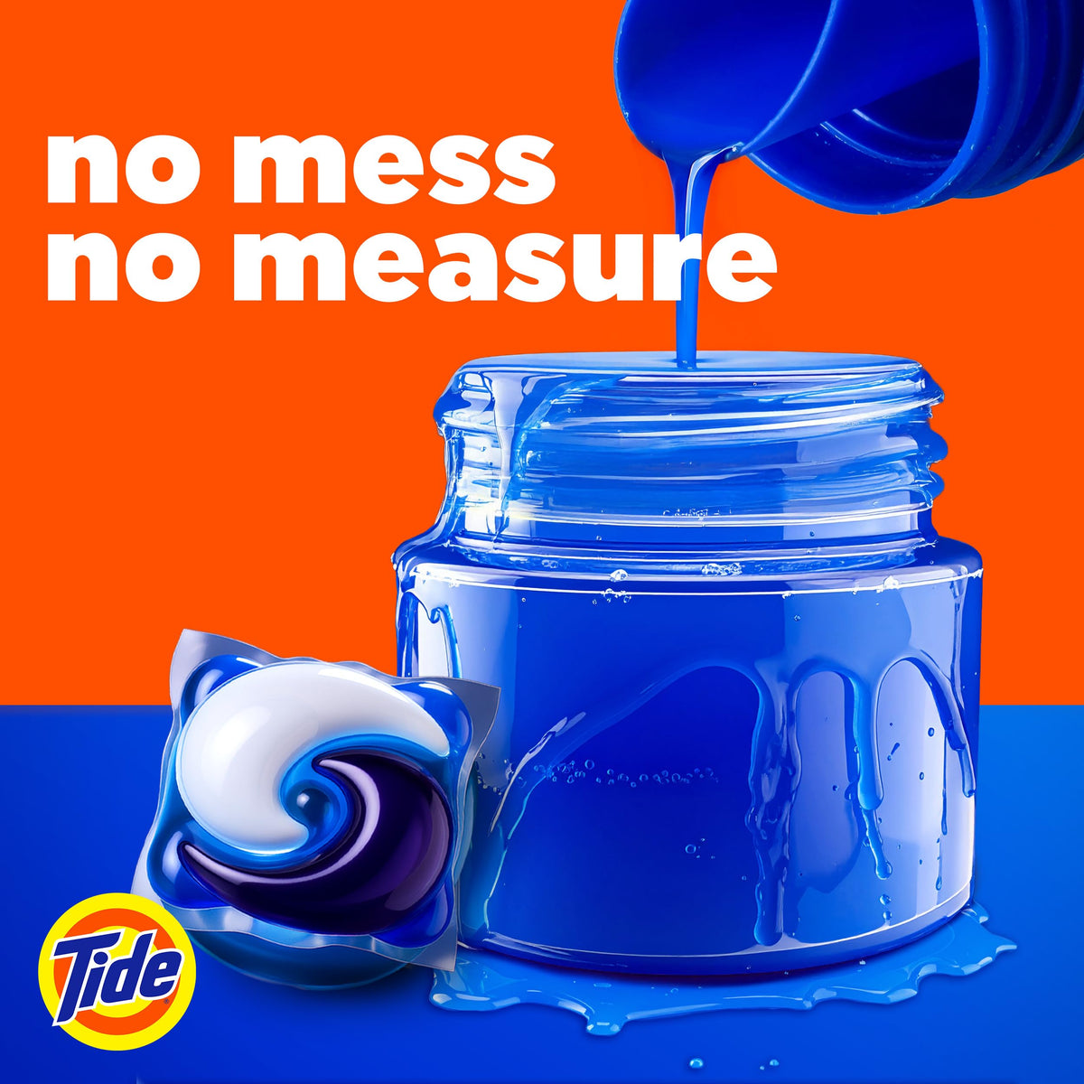 Tide PODS Laundry Detergent Soap with Ultra Oxi 4-in-1 Detergent, 85 Count, Built-in Pre-Treaters, Set-in Stains, Color Protectors, HE Compatible