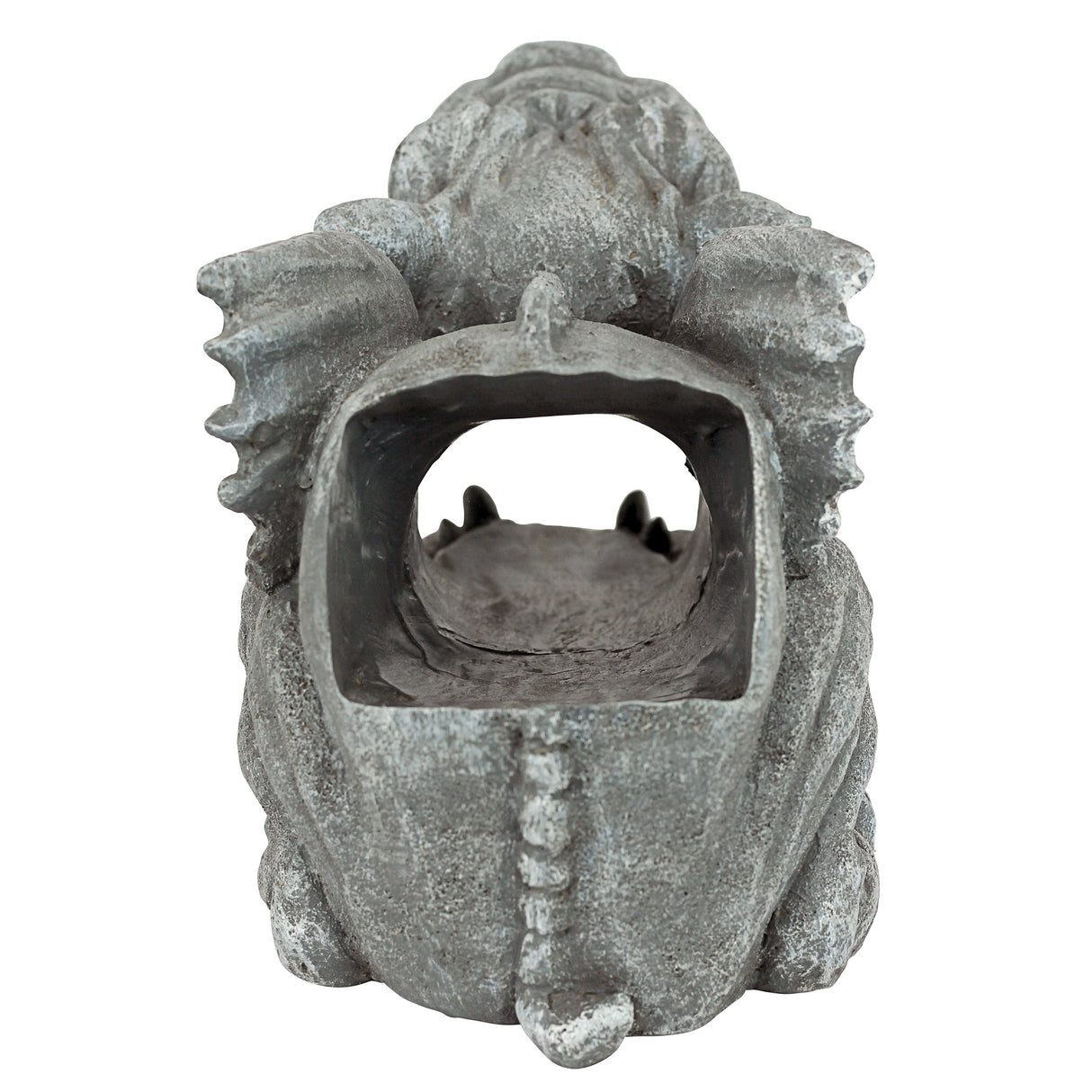 Design Toscano Roland the Gothic Gargoyle Gutter Guardian Rain Downspout Extension Outdoor Statue, 10 Inch Long, Cast Stone Resin, Grey Stone Finish