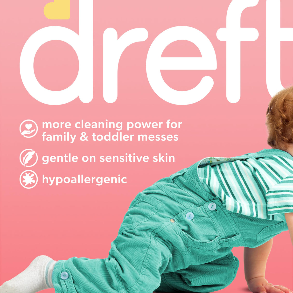 Dreft Stage 2 Active Baby Liquid Laundry Detergent, Hypoallergenic, Helps Remove 99% of Baby Food Stains, 114 Loads, Baby Laundry Detergent, Newborn Essentials