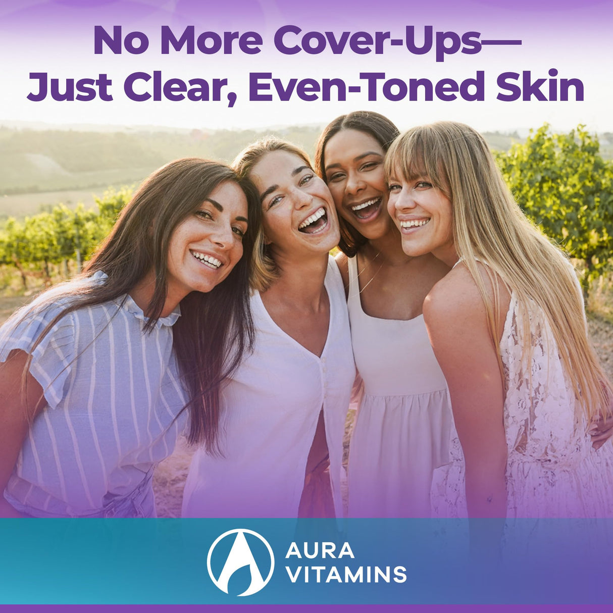 AURA VITAMINS - Vitiligo Capsules 60 Count | 1 Month | Improve Skin Pigmentation Support and Reduce White Spots | Effective Vitiligo Supplement | Natural Solution for White Spots on Skin. (3)