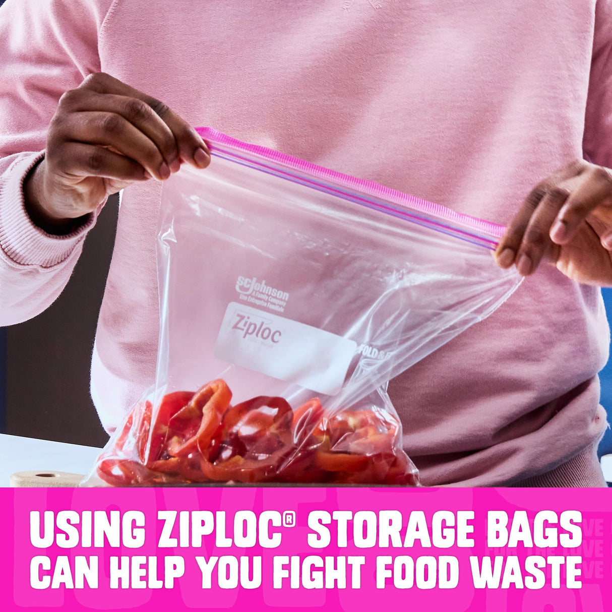 Ziploc Gallon Food Storage Bags, Stay Open Design with Stand-Up Bottom, Easy to Fill, 162 Count