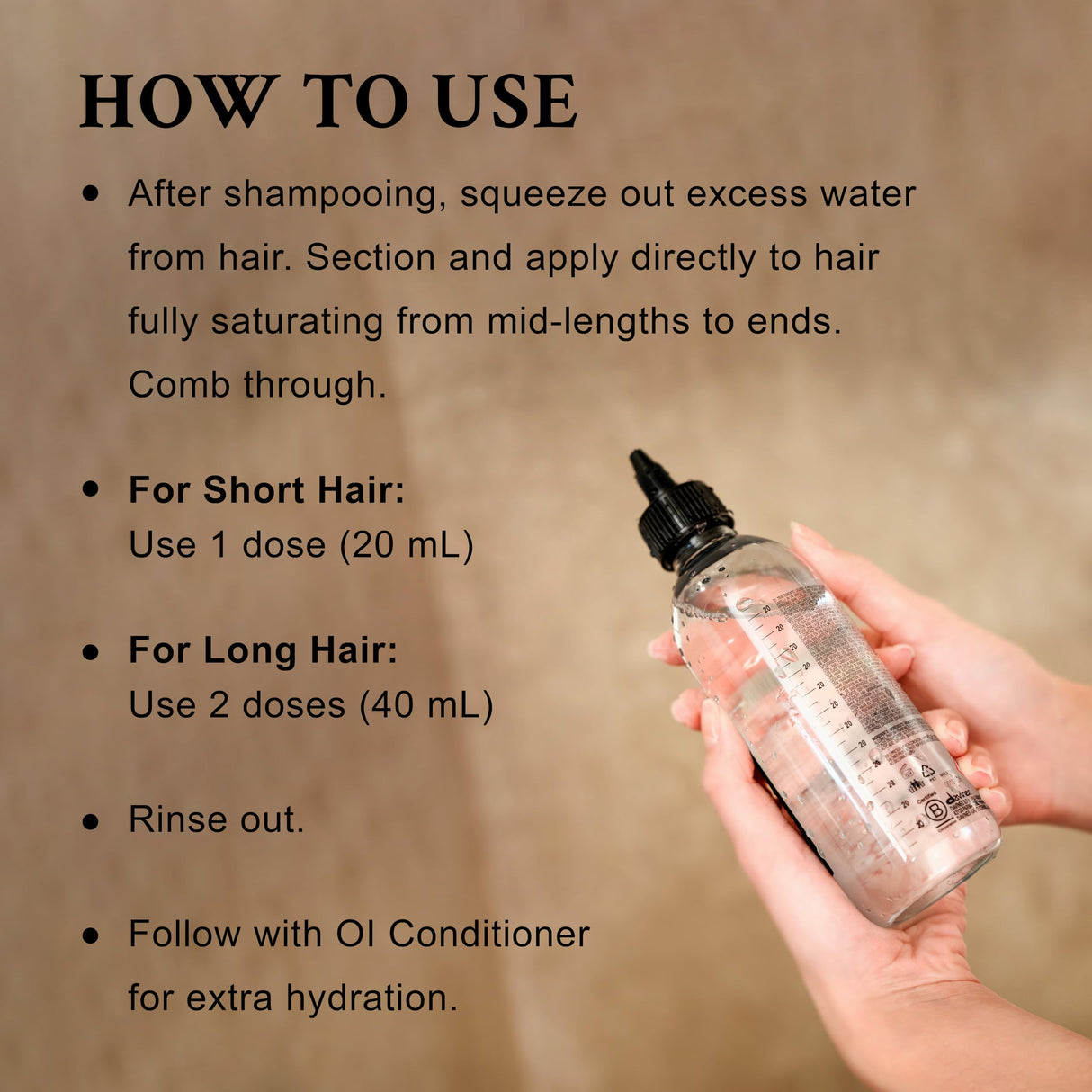 Davines OI Liquid Luster, Nourishing Rinse-Off Treatment, Add Shine Weightlessly, 10.14 Fl Oz